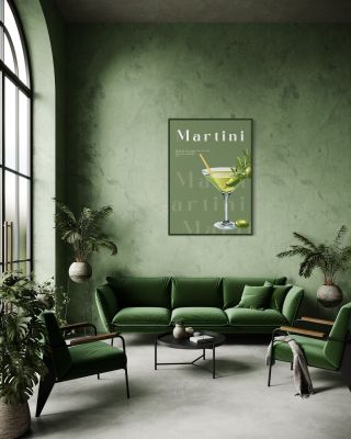 🍸 Elegance a styl ve sklenici! Nový plakát Martini s detailním receptem, který ti ukáže, jak si tento ikonický drink...
